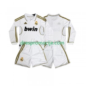 Real Madrid 2011 2012 Dres Retro Dječji Domaći Dugim Rukavima